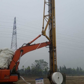 天津液壓式塑料排水板樁機